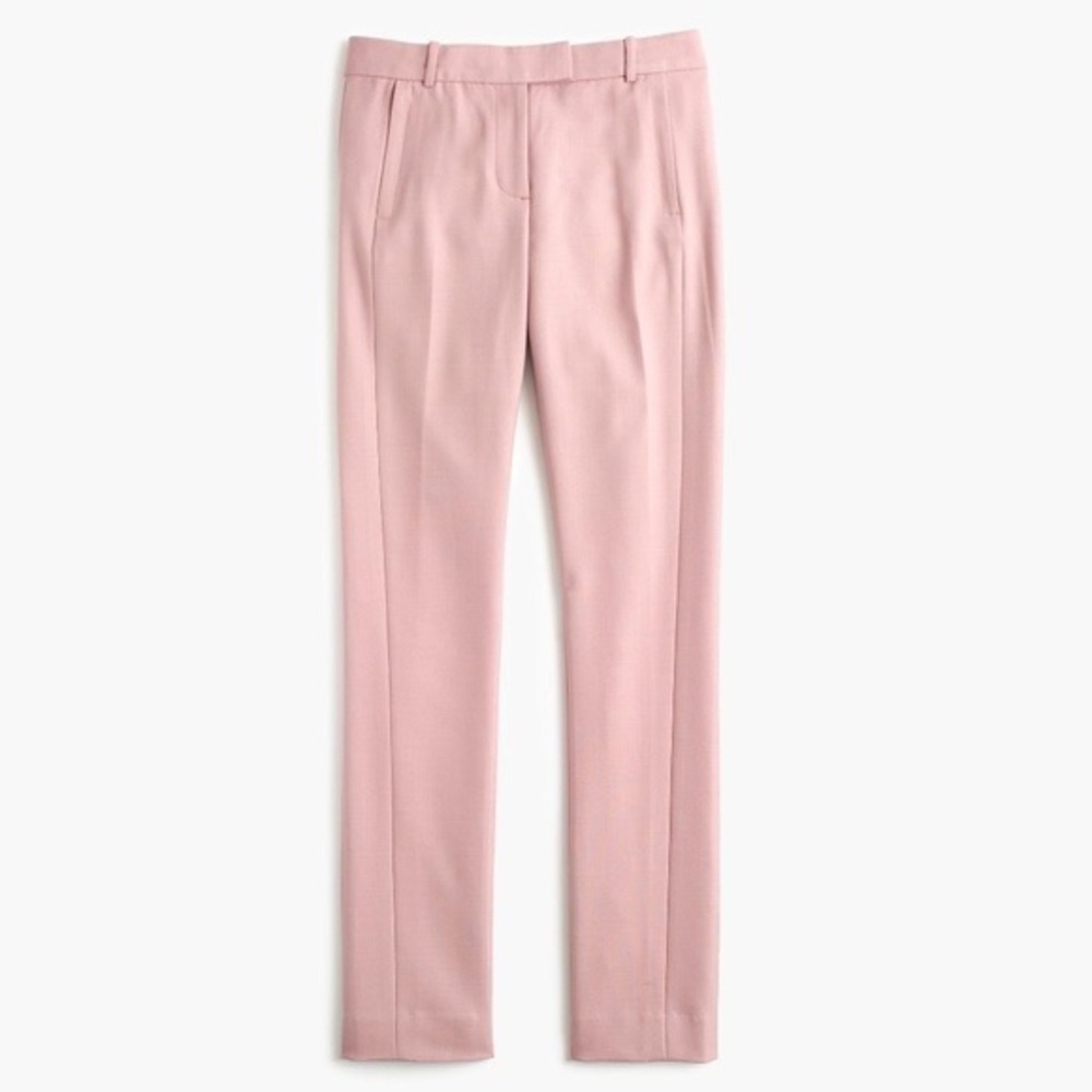 J Crew Maddie Trousers in Dusty Rose